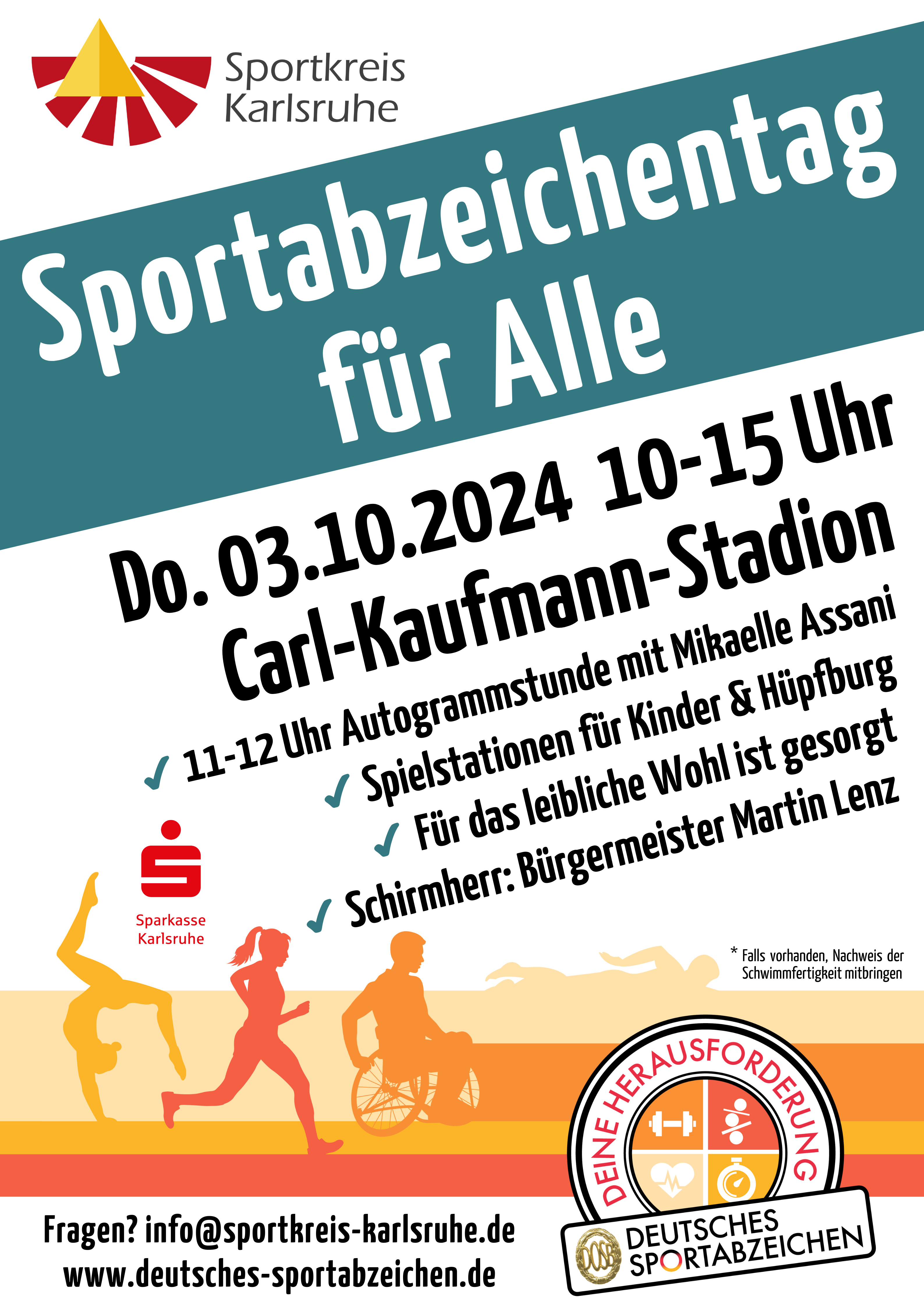 Einladung zum Sportabzeichentag